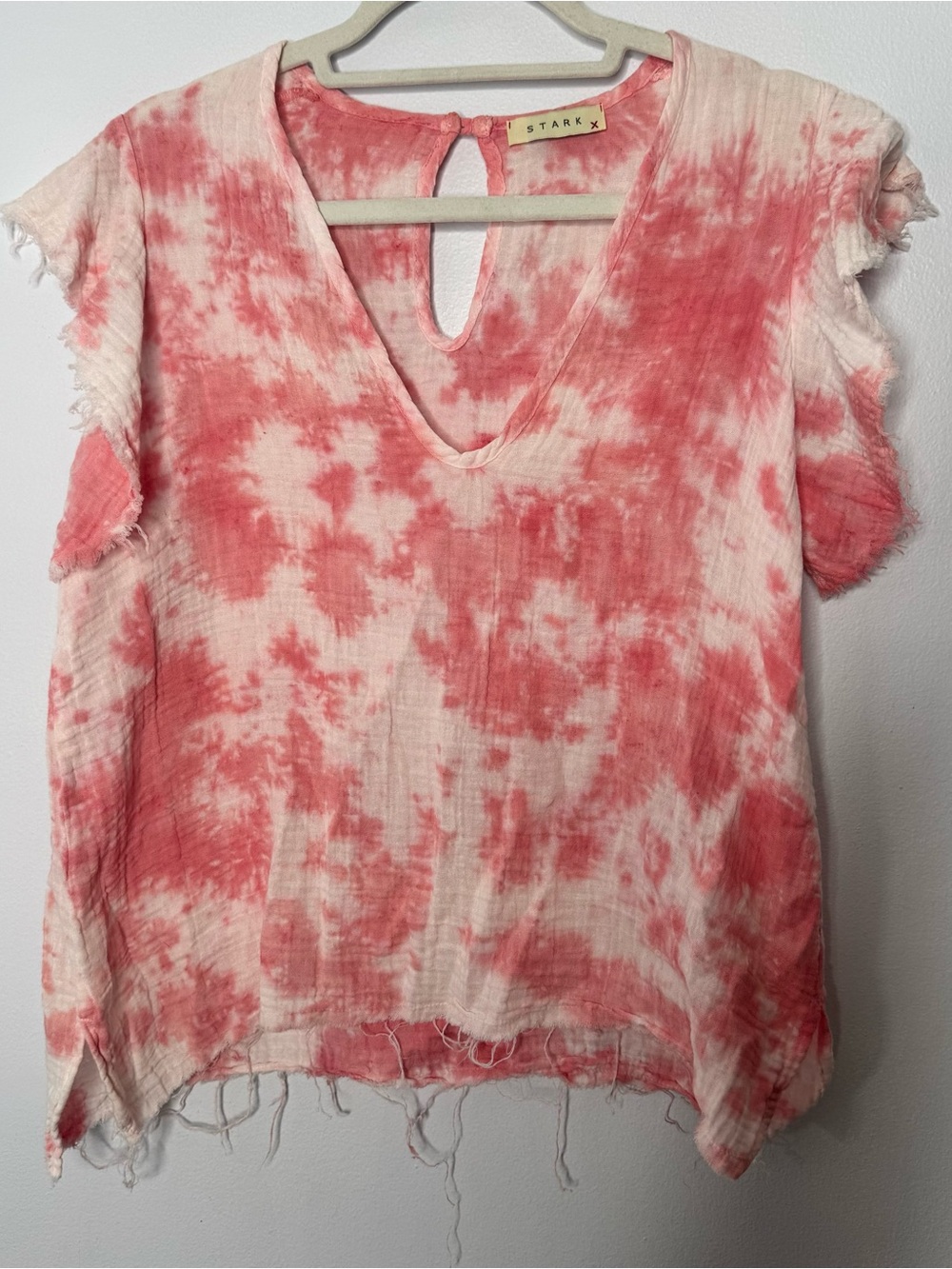 STARK X cotton gauze top size small